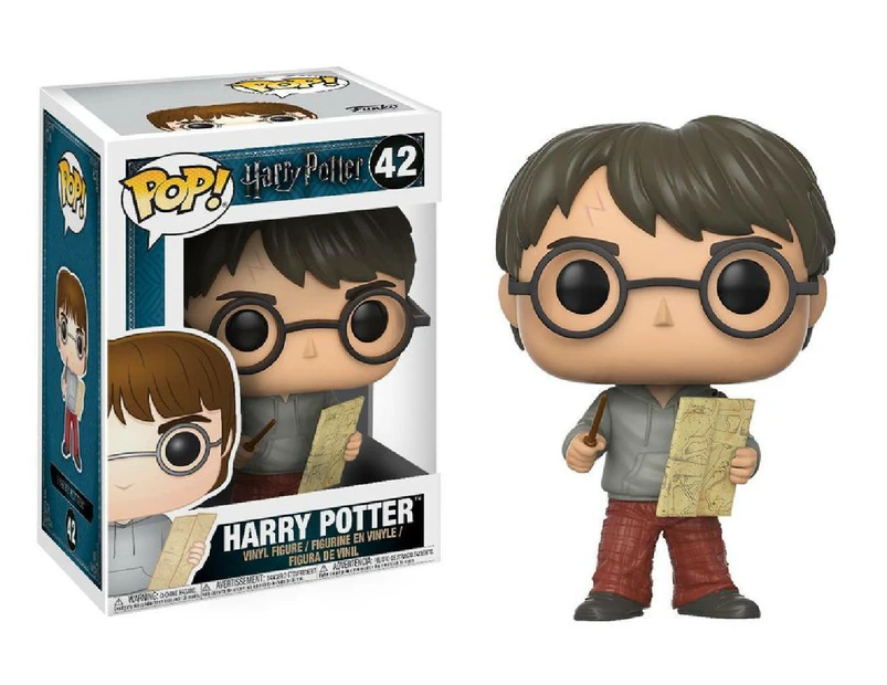 Pop! Vinyl Harry Potter Harry w/Marauders Map #42 Figurine Collectable Toy 3y+