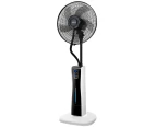 Heller 40cm 2L Misting 3 Speed Pedestal Cooling Fan w/ Remote Control Timer
