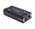 Doss IPOC1KR Active Ethernet/PoE Over Coaxial Single Cable Signal Receiver Black