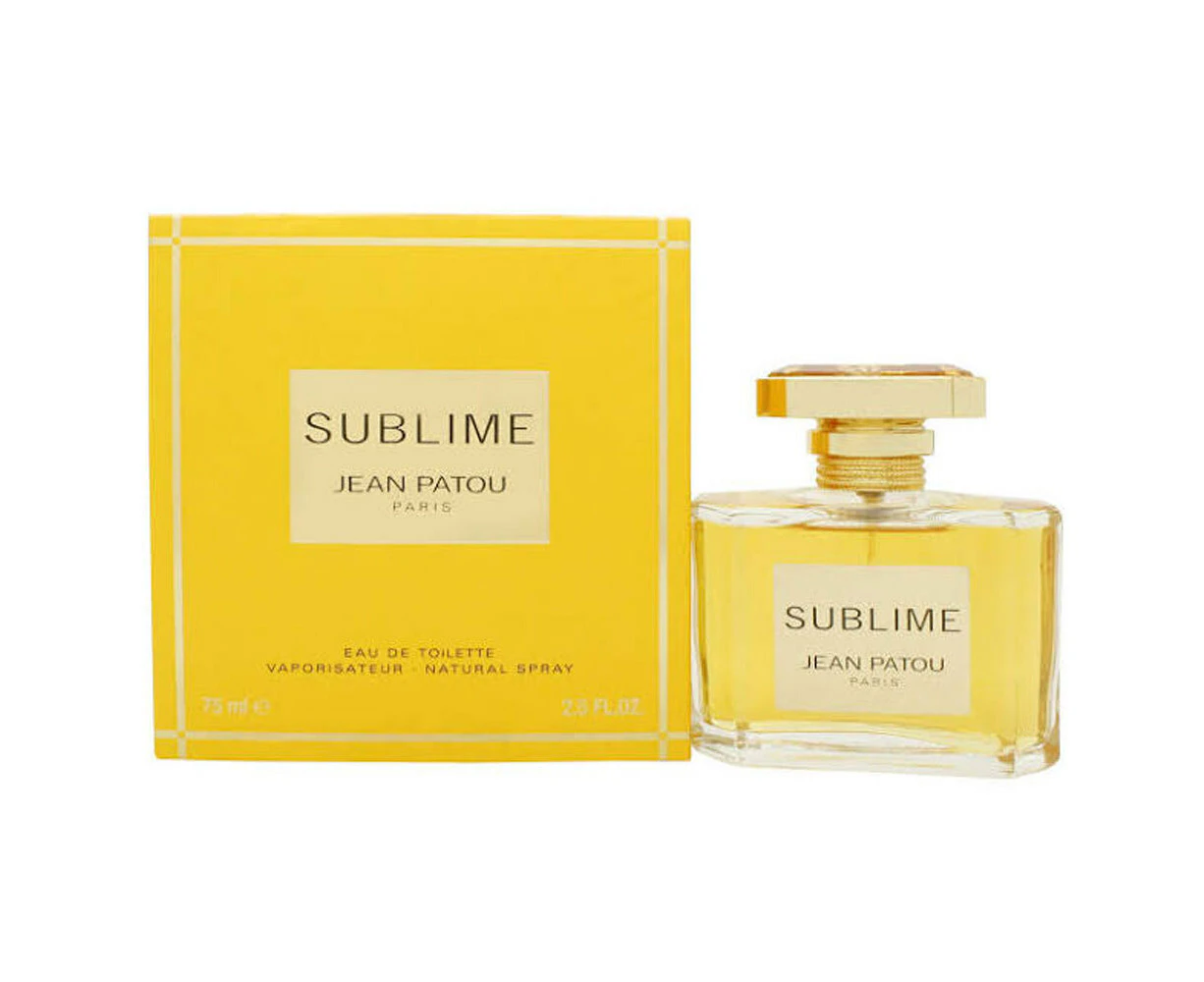 Jean Patou Sublime 75ml Eau de Toilette Fragrances EDT Spray for Her/Ladies