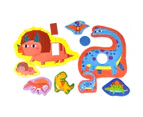 33pc Jarmelo First Puzzle Dinosaur Toddler/Children's Junior Jigsaw Puzzle 12m+