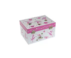 Kaper Kidz Kids Ulyana Ballerina Keepsake Musical Jewellery Storage Box 15cm 3y+