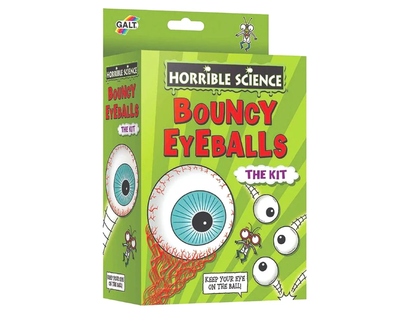 Galt Horrible Science Bouncy Eyeballs Kids Experiment DIY Craft Toy Playing Kit