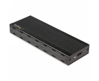 Star Tech USB-C Portable Aluminium Enclosure Storage Case for M.2 NVM/PCIe SSD