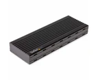 Star Tech USB-C Portable Aluminium Enclosure Storage Case for M.2 NVM/PCIe SSD