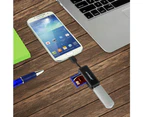 Micro USB Card Reader and Hub for Android Smartphones/Tablet Samsung/Sony/HTC