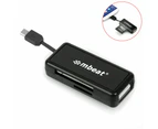 Micro USB Card Reader and Hub for Android Smartphones/Tablet Samsung/Sony/HTC