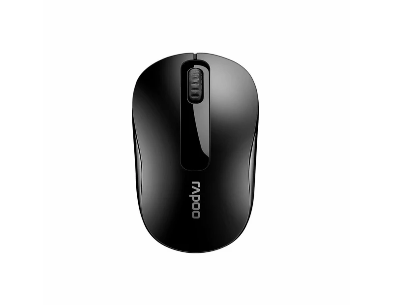 Rapoo M10 Plus Wireless 2.4GHz Optical Mouse 1000DPI For Laptop/PC Desktop Black