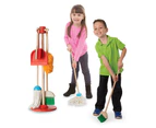 6pc Melissa & Doug Cleaning Kit w/ Stand Kids/Children Pretend Play Toy 3y+