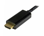 StarTech MDP2HDMM2MB 6ft (2m) Mini DisplayPort to HDMI Cable - 4K 30Hz Video - [MDP2HDMM2MB]