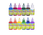 71pc Tookyland 12-Colour Marbling Paint Kit Art/Craft Activity Kids Play Toy 3+