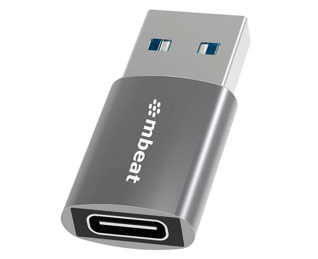 Mbeat ToughLink 2.5cm USB 3.0 Male To USB-C Female Adapter Converter PC/Laptop