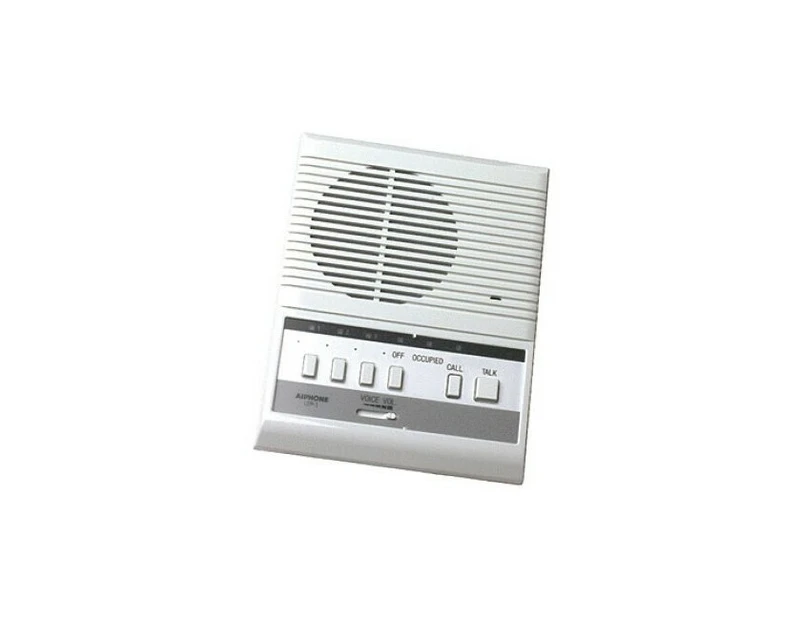 Aiphone 3 Call Audio Intercom Master Loudspeaker Desk/Wall Mount 6V DC 200mA WHT