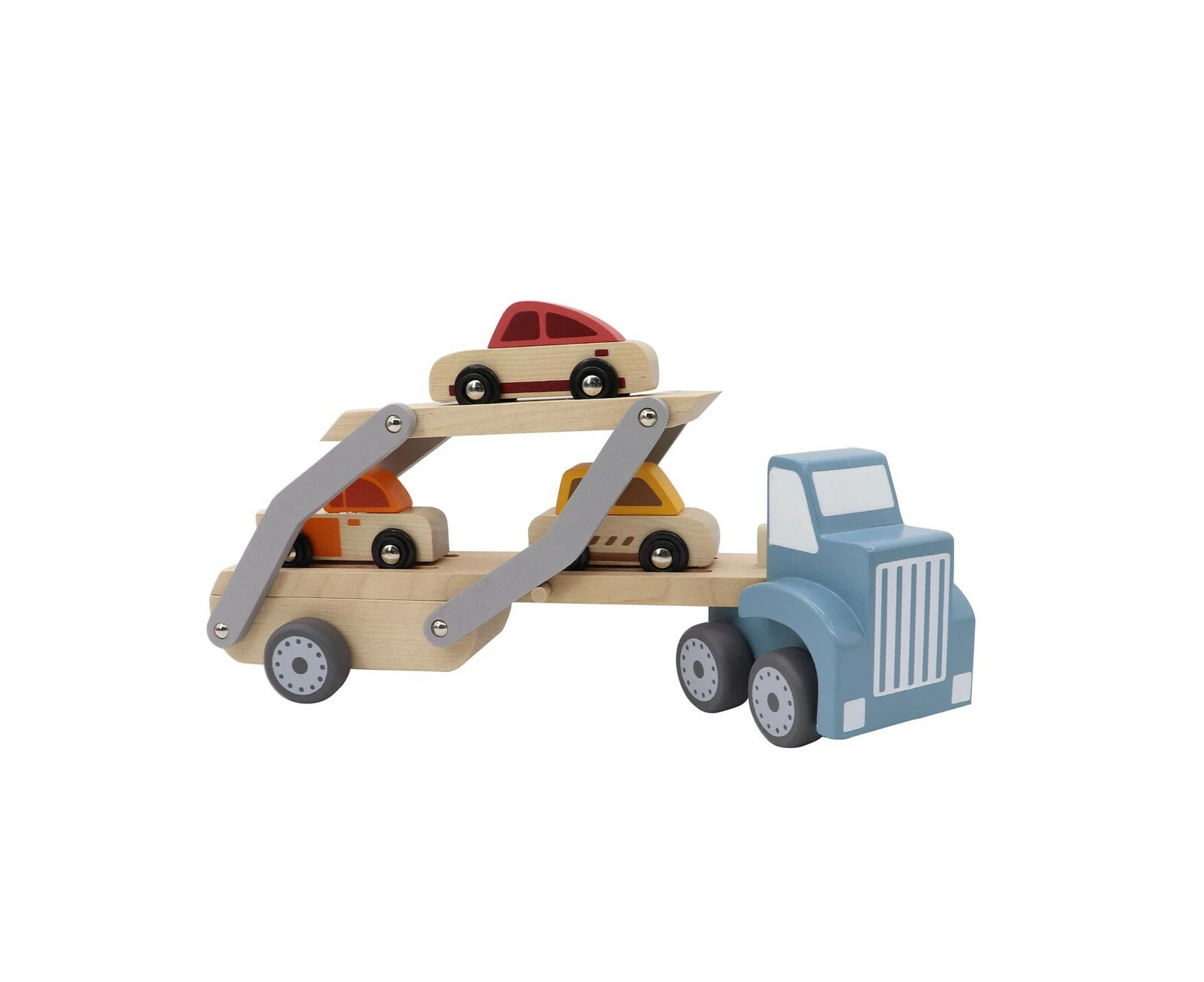 Kaper Kidz Wooden Calm & Breezy Car Carrier Kids/Children Play Toy 46.3cm 3+