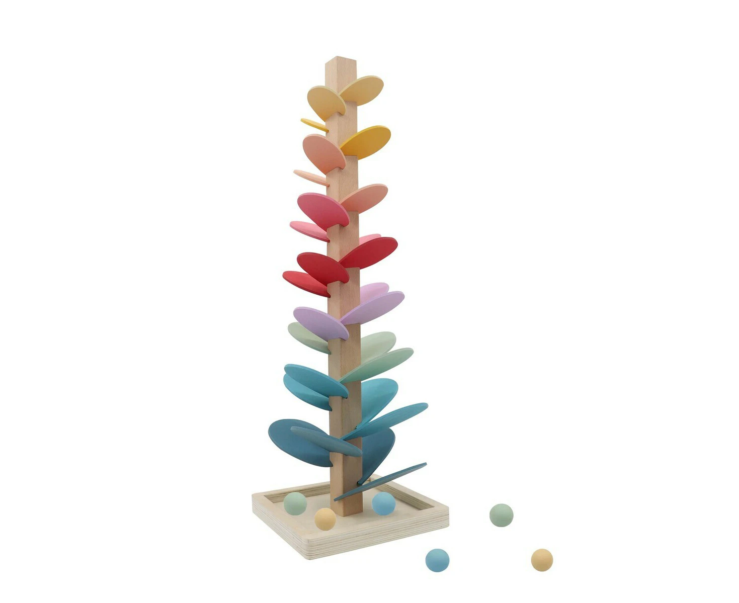 Kaper Kidz Kids Interactive Calm & Breezy Marble Run Sound Tree Toy 67cm 3+