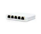 Ubiquiti 5 Port 5V UniFi PoE Ports Managed Gigabit Ethernet Network Switch White