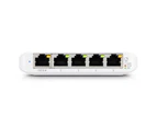 Ubiquiti 5 Port 5V UniFi PoE Ports Managed Gigabit Ethernet Network Switch White