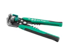 ProsKit 8PK-371D 210mm Automatic Wire Stripper/Crimper Alloy Steel Jaws Green