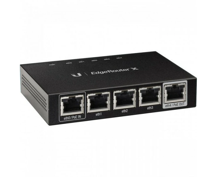 Ubiquiti EdgeRouter X - 5-Port Router w/ 880MHz Dual-Core Processor/256MB RAM