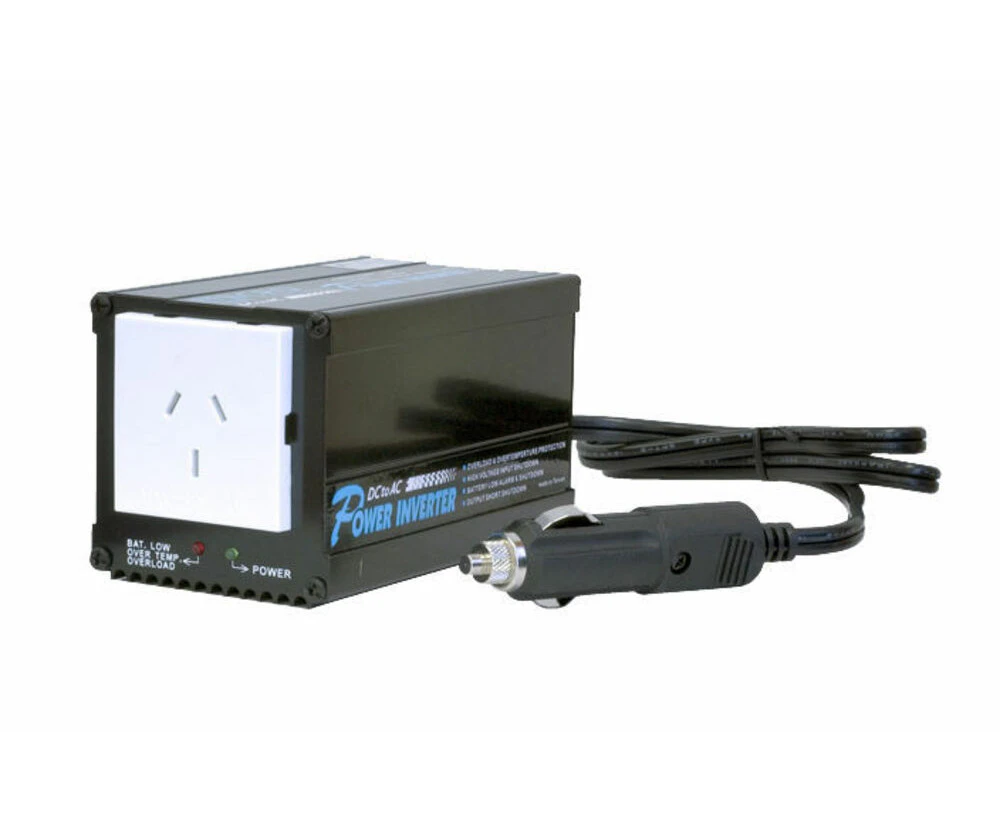 240V Ac Inverter - Transforms Your 12V Car Battery Into A 240V Ac Outlet 150W