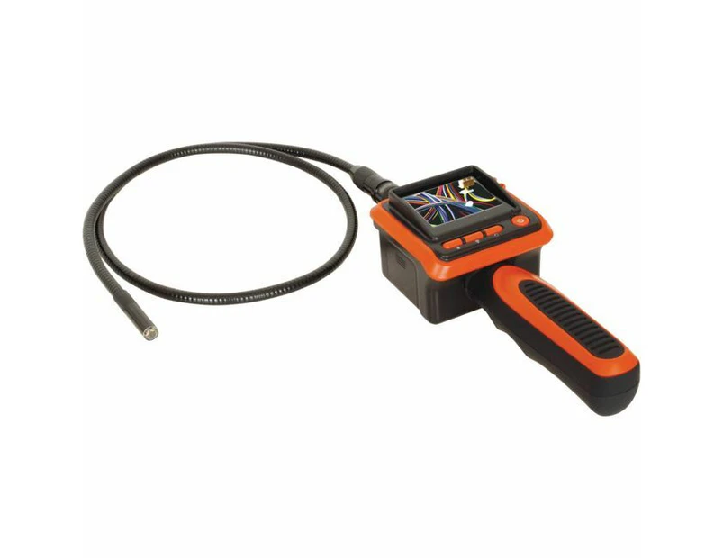 Inspection QC8710 1M Borescope Video Camera 9mm Cam Head w/ 2.4" LCD Red