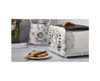 Laura Ashley Elveden 24cm Electric 2-Slice Bread Toaster 925W Food/Kitchen WHT