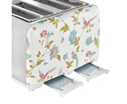 Laura Ashley Elveden 29cm Electric 4-Slice Bread Toaster 1850W Food/Kitchen WHT