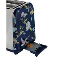 Laura Ashley Elveden 24cm Electric 2-Slice Bread Toaster 925W Food/Kitchen Blue