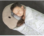 Jelly Bean 137cm Puggle Kids Native Napper/Winter Blanket/Pillow Sleeping Bag