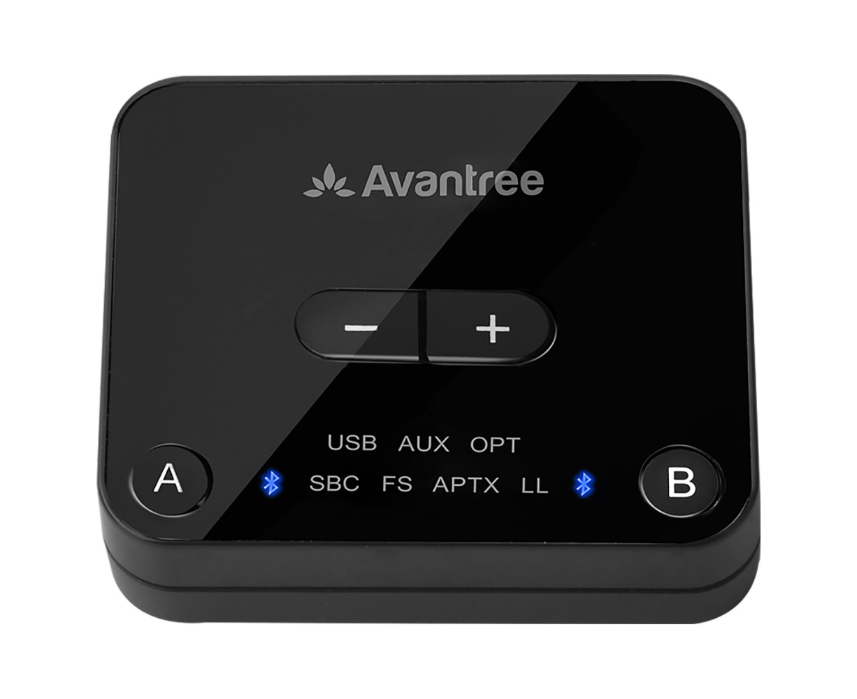 Avantree Audikast Plus Wireless/Bluetooth 5.0 Audio Transmitter For TV ...