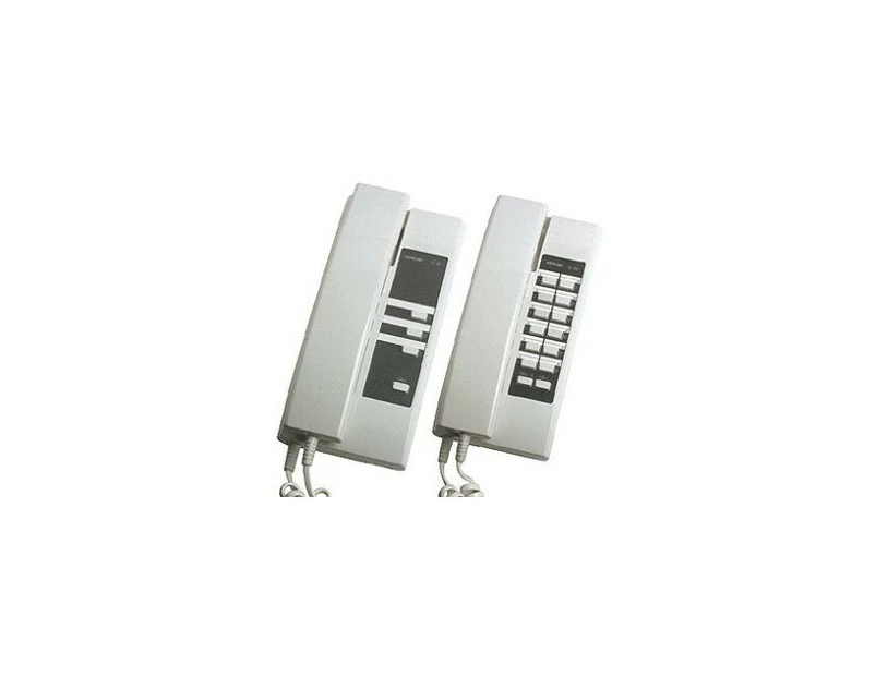Aiphone 24 Call Handset/Telephone Audio Door Intercom Master Unit System White