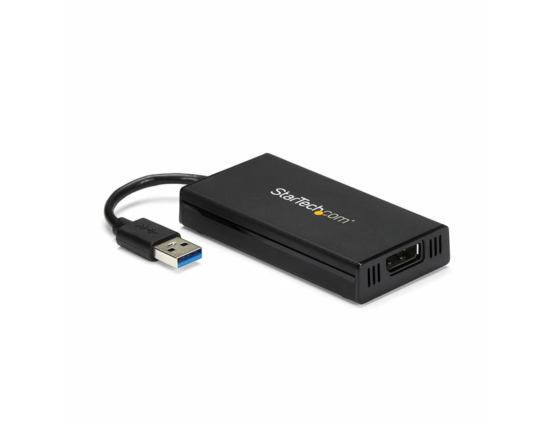 Star Tech USB 3.0 To DisplayPort Adapter 4K/30Hz BLK For PC/Monitor/Laptop