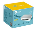 TP Link TL-SF1005D 5-Port Ethernet Switch/Hub Ports Mini Desktop 10/100M White