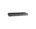 TP Link TL-SF1024 24-Port Unmanaged Ethernet Switch/Hub Port Rackmount 10/100M