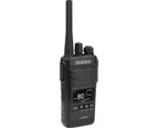 Uniden UH755 5W 80CH UHF CB Splashproof Handheld Radio w/ Backlit LCD Display BK