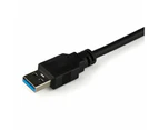 Star Tech 6Gbps USB-A 3.0 to SATA Adapter Transfer Cable for 2.5" SSD/HDD Drive
