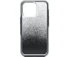 OtterBox iPhone 13 Pro 6.1" Symmetry Series Clear Antimicrobial Case - Ombre Spray Clear/Black