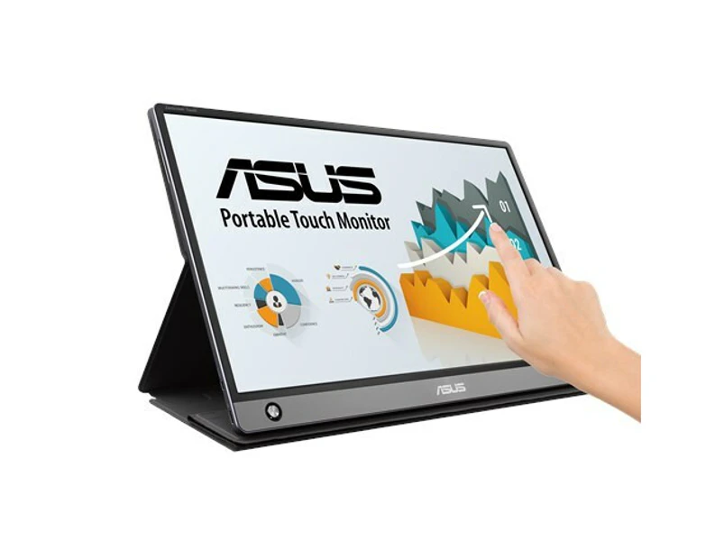 Asus MB16AMT 1920x1080 ZenScreen 5ms/15.6" 16:9 LED Touch IPS Portable Monitor