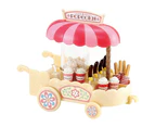 Sylvanian Families Kids/Children Standing Popcorn Food Cart Pretend Play Toy 3+
