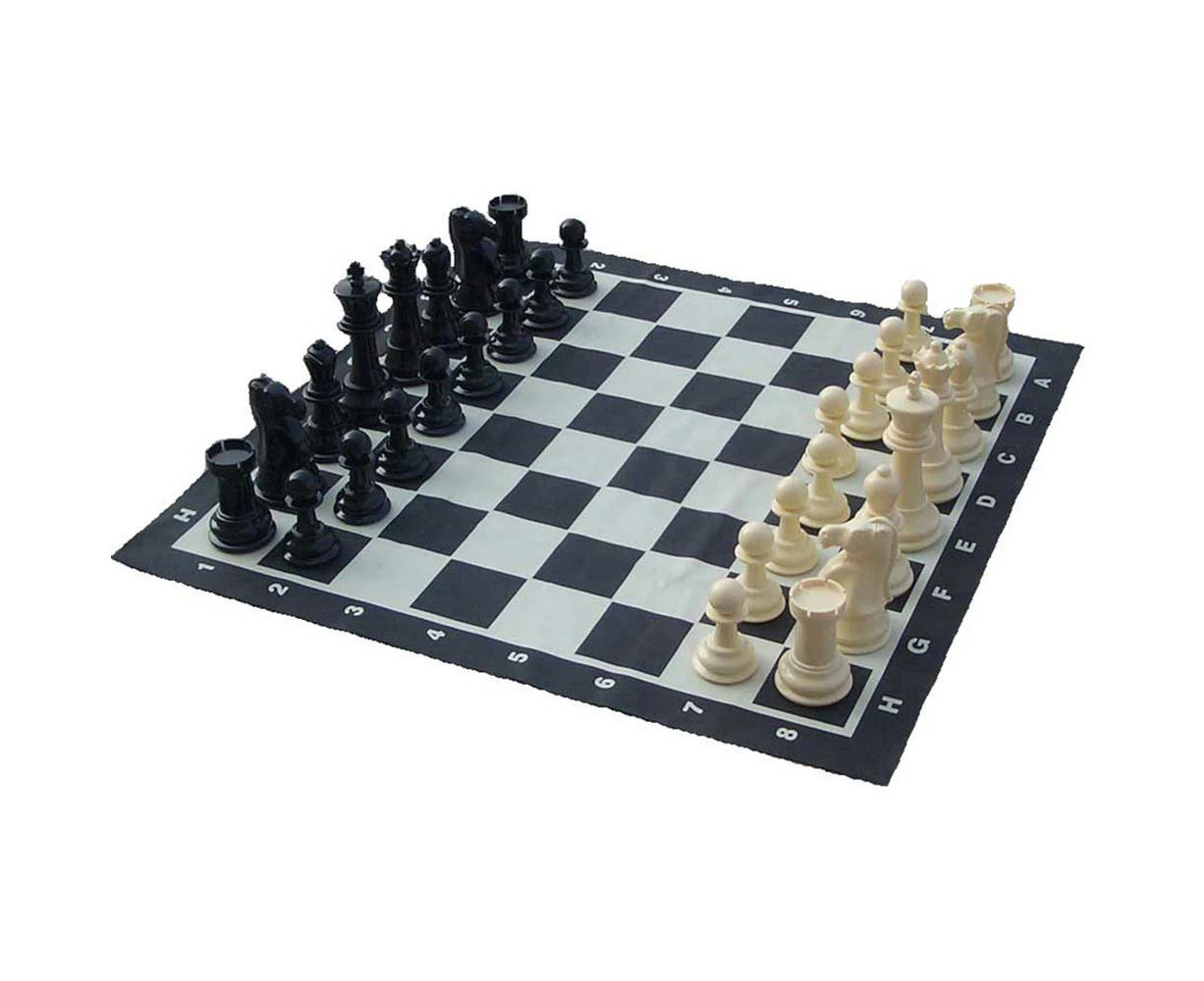 20cm (8 Inch) Giant Chess Set and Mat