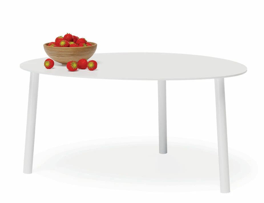 Cetara Outdoor Coffee Table - Medium - White