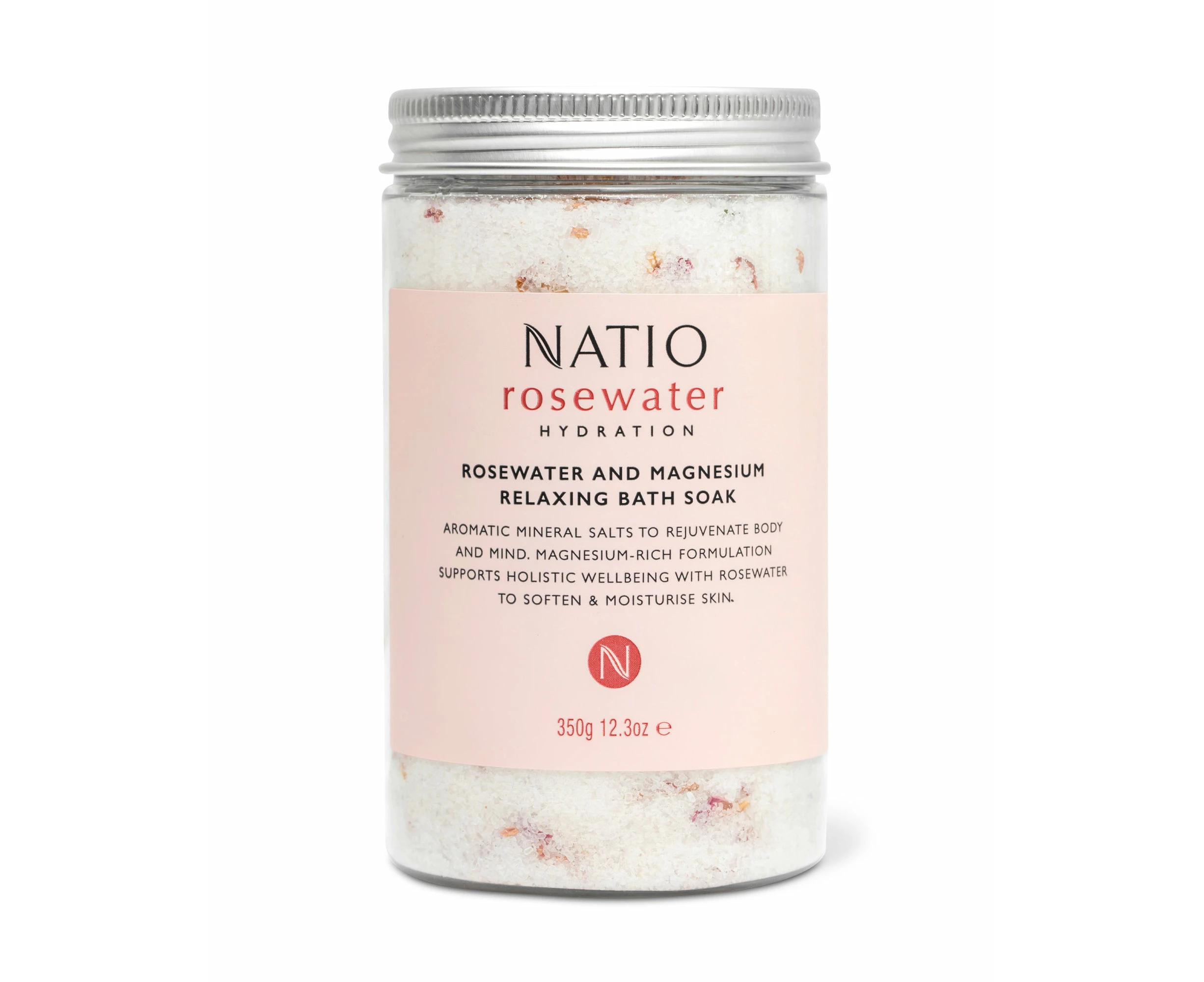 Rosewater Hydration Rosewater and Magnesium Relaxing Bath Soak