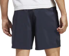 Adidas Men's AeroReady Essentials Chelsea Linear Logo Shorts - Legend Ink