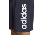 Adidas Men's AeroReady Essentials Chelsea Linear Logo Shorts - Legend Ink
