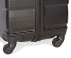Travel Gear 3-Piece Hardcase Luggage Set - Black