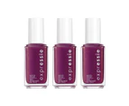 3 x Essie Expressie Nail Polish 10mL - 250 Mic Drop It Low