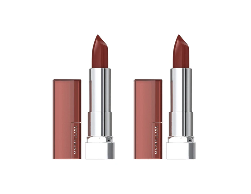 2 x Maybelline Color Sensational Lipstick 4.2g - 111 Double Shot
