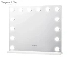 Cooper & Co. 65x57.5cm Hollywood Rectangle LED Vanity Mirror - White