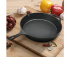 Toque Non Stick Frying Pan Cast Iron Steak Skillet Round BBQ Grill Cookware 30cm