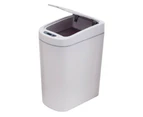 White Magic 7L Kitchen Bench Scrap Sensor Smart Bin Automatic Trash Container